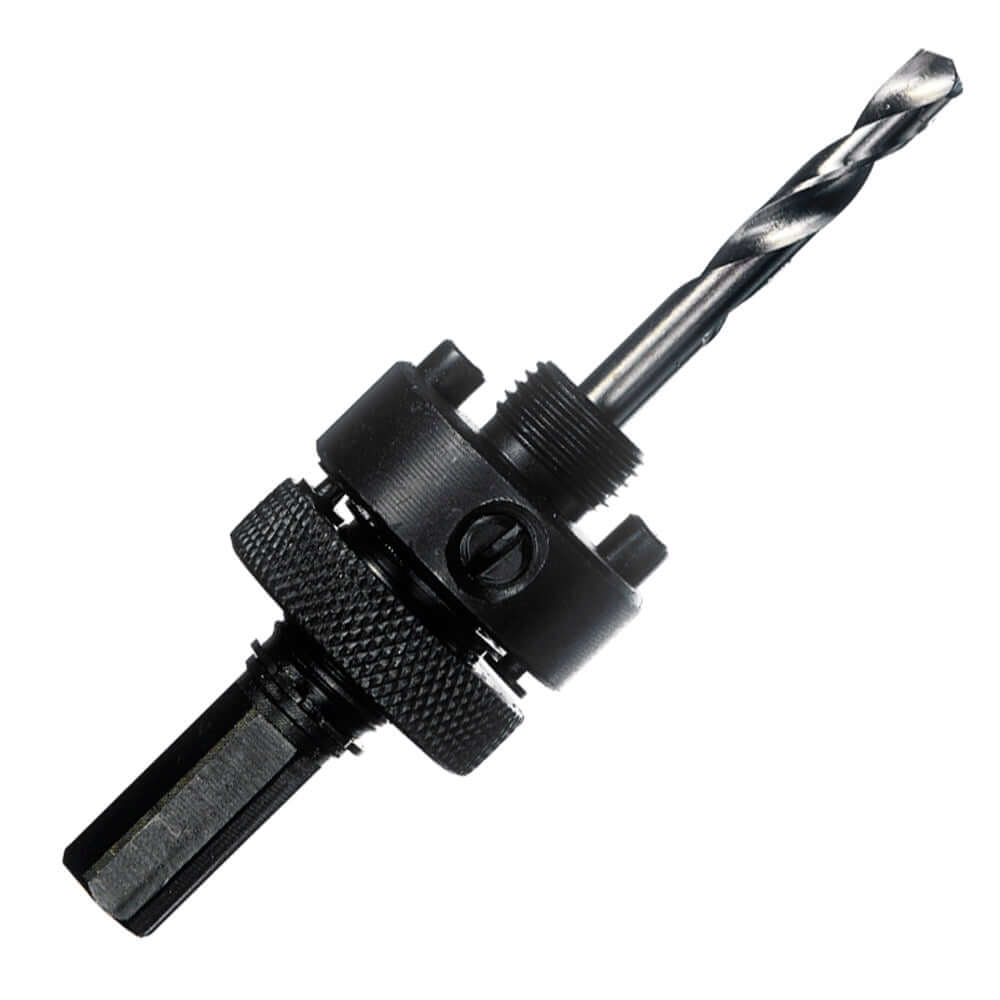 Champion PTC4-ARBOR-2, an arbor designed for secure attachment and precise performance with PTC4 hole cutters in tough materials.