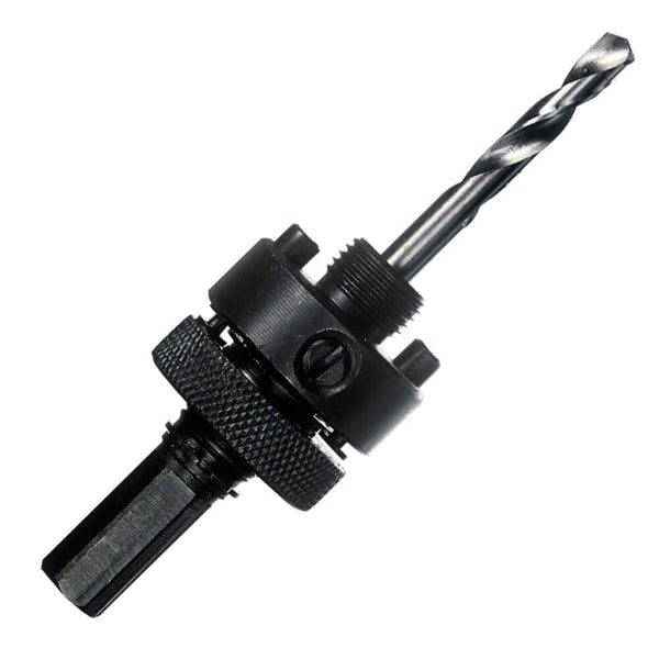 Champion PTC4-ARBOR-1, an arbor designed for secure attachment and stable operation of PTC4 hole cutters during drilling tasks.